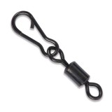 10ks - Obratlík s Karabinkou Carp Spirit Rolling Swivel with Speedlink Velikost 8