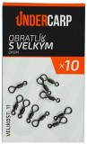 10ks - Obratlík s velkým okem UnderCarp Velikost 11