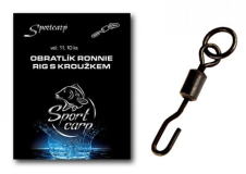 10ks -  Obratlík Sportcarp Ronnie Rig s Kroužkem vel. 11