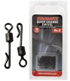 10ks - Obratlík Starbaits Quick Change Velikost 8 10ks - Obratlík Starbaits Quick Change Velikost 8