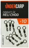 10ks - Obratlík UnderCarp Heli Chod Velikost 8 10ks - Obratlík UnderCarp Heli Chod Velikost 8
