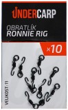 10ks - Obratlík UnderCarp Ronnie Rig Velikost 11