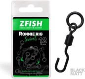 10ks - Obratlík Zfish Ronnie Rig Swivel Matt Veľkosť 12 / 20kg 10ks - Obratlík Zfish Ronnie Rig Swivel Matt Veľkosť 12 / 20kg