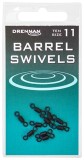 10ks - Obratlíky Drennan Barrel Swivel Veľkosť 11