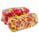 10ks PVA Punčochy LK Baits Fluoro Fruitberry 2mm 25x50mm
