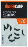 10ks - Rovnátka na Háček UnderCarp Kickers Tungstenová Velikost S 10ks - Rovnátka na Háček UnderCarp Kickers Tungstenová Velikost S