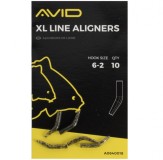10ks - Rovnátko Avid Carp Outline XL Linijske Uskladivače