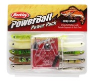10ks - Set Gumových Nástrah Berkley PowerBait Pro Pack Drop Shot Assorted