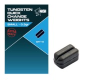 10ks - Tungstenová Záťaž Nash Tungsten Quick Change Weights Small 0,3gr 10ks - Tungstenová Záťaž Nash Tungsten Quick Change Weights Small 0,3gr