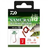 10ks - Udice Daiwa Samurai Riblje crvi