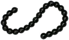 10ks - Umjetna mamac Revol Baits Roe 100mm Sir-Cezar Crna