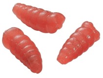110kom - Gumeni Mamac Berkley PowerBait Maggot Red 3,5cm