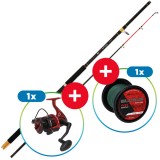 Prút Mikado Cat Fish 2,70m 300gr + Navijak Mikado Certus +Šnúra 4X Braid Prút Mikado Cat Fish 2,70m 300gr + Navijak Mikado Certus +Šnúra 4X Braid