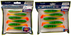 11ks - Gumová Nástraha Illex Magic Slim Shad Magic Fire Tiger