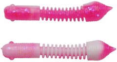 12kom - Gumeni Mamac Berkley Power Pillar 4cm Pink/White