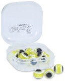 12kom - Staklene perlice Doiyo s okom Yellow 8mm