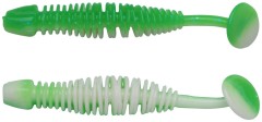 12ks - Gumená Nástraha Berkley PowerBait Power Leech 5cm Spring Green/White