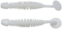 12ks - Gumová Nástraha Berkley PowerBait Power Leech 5cm Milky White