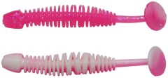 12ks - Gumová Nástraha Berkley PowerBait Power Leech 5cm Pink/White