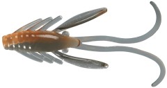 12ks - Gumová Nástraha Berkley PowerBait Power Nymph 3cm Smoke Orange