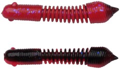12ks - Gumová Nástraha Berkley PowerBait Power Pillar 4cm Salmon Egg Red/Black