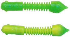 12ks - Gumová Nástraha Berkley PowerPillar 4cm Spring Green/Sunshine Yellow