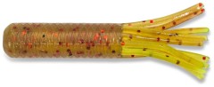 12ks Gumová nástraha Iron Claw Moby Tube 6,5cm MOR
