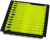 12ks - Kostřička Matrix Shallow Drawer Winder Tray 18cm Lime 12ks - Kostřička Matrix Shallow Drawer Winder Tray 18cm Lime