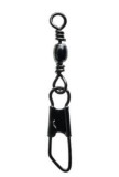 12ks - Obratlík s Karabinkou Trabucco Barrel Safety Snap Velikost 8/9kg