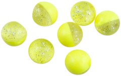 12ks - Plovoucí Pasta Berkley PowerBait Power Clear Eggs Floating Clear Silver-Fl. Yellow