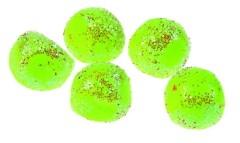 12ks - Plovoucí Vajíčka Sparkle Power Eggs Chartreuse se šupinami Berkley