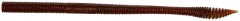 15kom - Gumena Mamac Gunki Vista Worm 14,7cm 4,1gr Brown Oil Red Flame