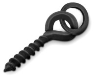 15kom - Svrdlo za mamce s prstenom Delphin The End Pop Screw