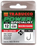 15kom - Udice Trabucco Power Specialist Micro Barb