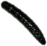 15ks - Gumová Nástraha Revol Baits Larva 35mm Sýr-Česnek Černá