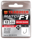 15ks - Háčiky Trabucco F1 Match Micro Barb Veľkosť 16