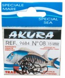 15ks - Mořské Háčky Trabucco Akura 9684 BN