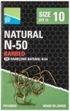 15ks - Uže Preston Natural N-50 Hooks Veličina 16