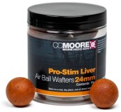 15ks - Vyvážené Boilies CCMoore Pro-Stim Liver Air Ball Wafters 24mm