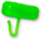 15ks - Zarážky Anaconda Corn Stops fluo zelená