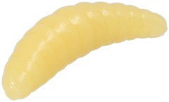 16ks Gumená Nástraha Mikado M-Area Maggot 3,4cm Syrový