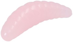 16ks Gumová Nástraha Mikado M-Area Maggot 3,4cm Lososová