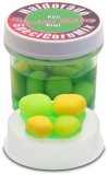 16ks Umělá kukuřice Haldorádó SpéciCorn MIX Limited Edition 10+15mm Kiwi