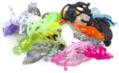 17kom - Gumeni Mamac Iron Trout Duckfringe all color mix
