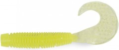 17ks - Gumová Nástraha Haibo EASOO Grub 7,5cm 3gr Lime