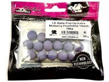 18ks Plovoucí Boilie LK Baits Pop-Up Extra Mulberry Florentine 14mm