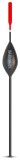 1ks - Plovak Saenger Competition Black Egg Hi-Vis