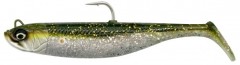 2+1ks - Gumová Nástraha Savage Gear Minnow Sinking 10cm 20g Green Silver
