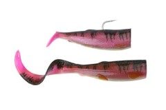 2 kom - Gumena Mamac Savage Gear Cutbait Herring Spare Tails 25cm Mama Rosa