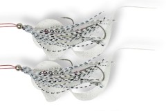 2 kom - Mamac Savage Gear Cuttle Eyee Skirt L #14 Bijeli sjaj